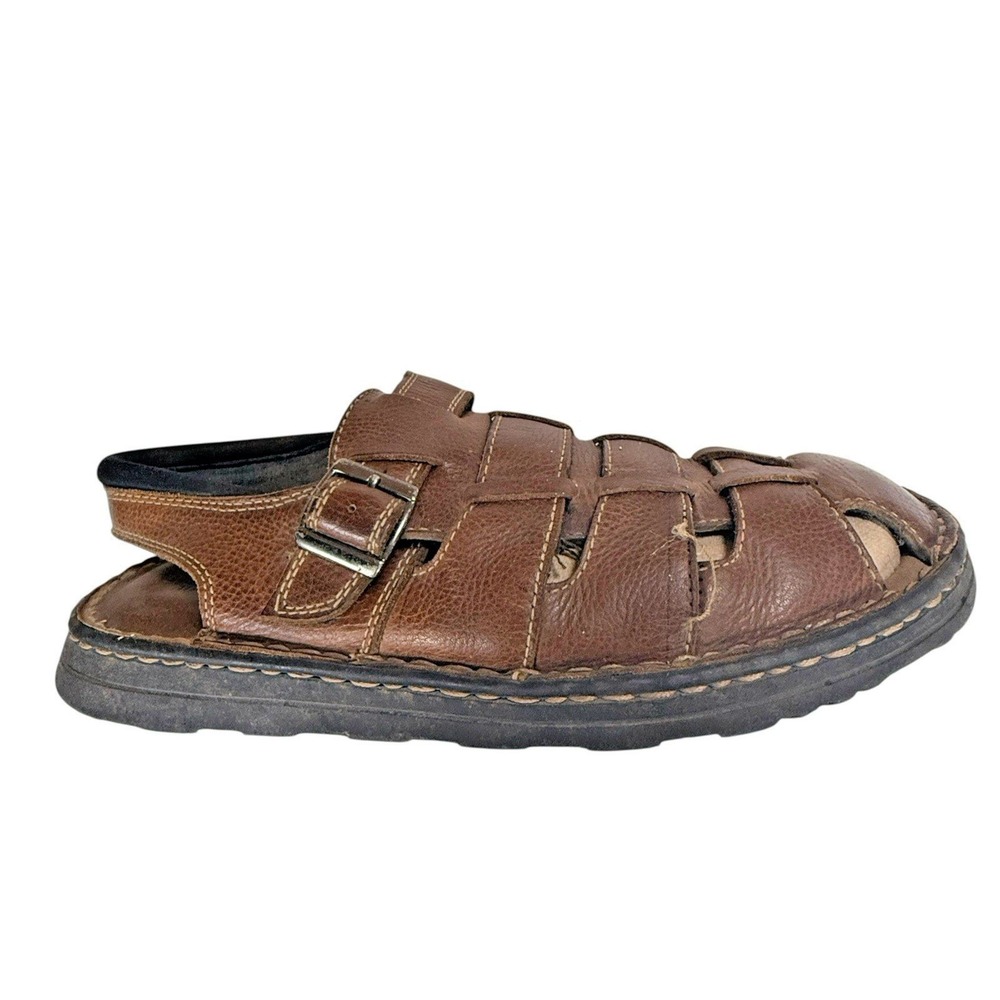 Men's sonoma leather fisherman sandals size 12 GUC